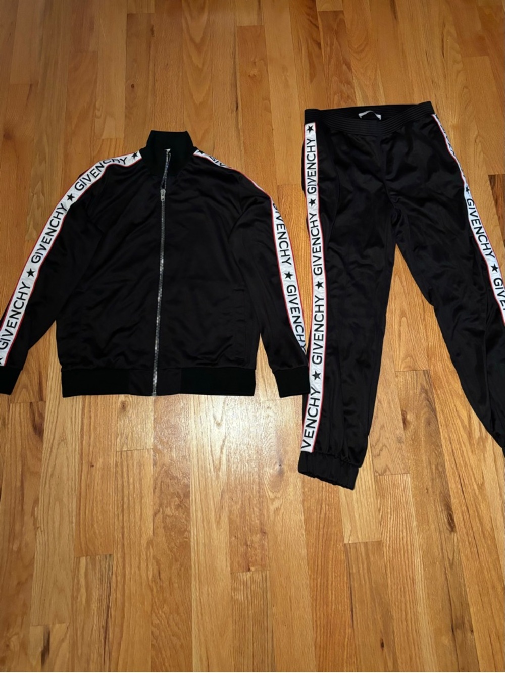 Givenchy Logo Tape Track Jacket + Track Pants Set🔥🔥